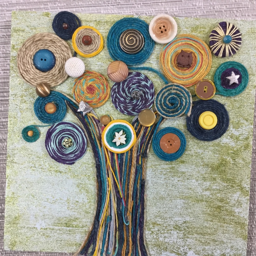 UPCYCLED Tree of life.